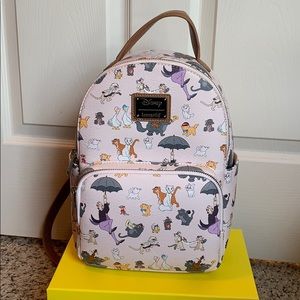 Loungefly Aristocats Pink Mini Backpack